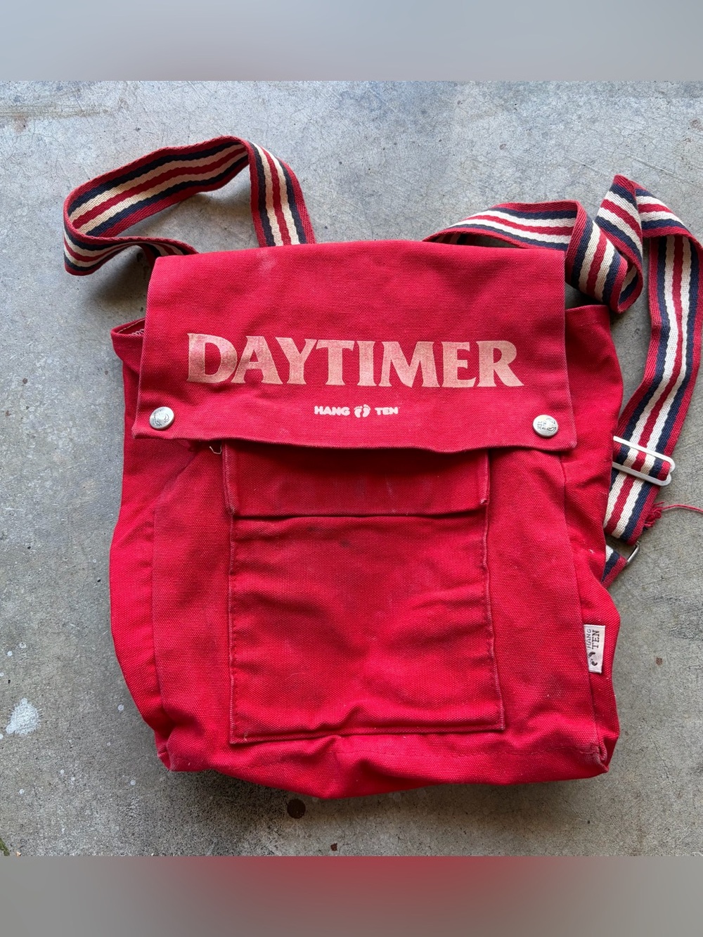True Vintage 1970s Hang Ten Daytimer Backpack